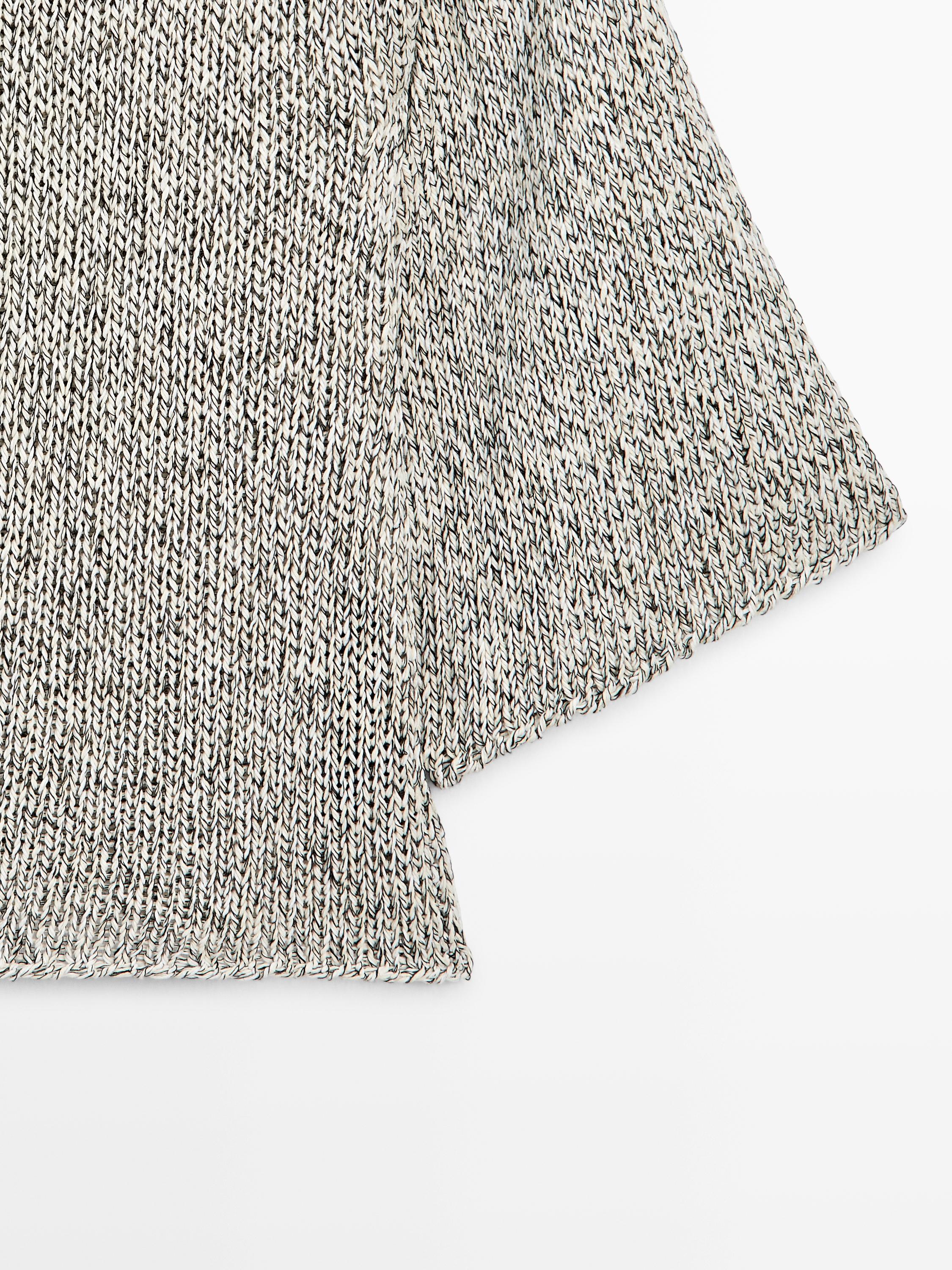 Pull en maille 100 % coton